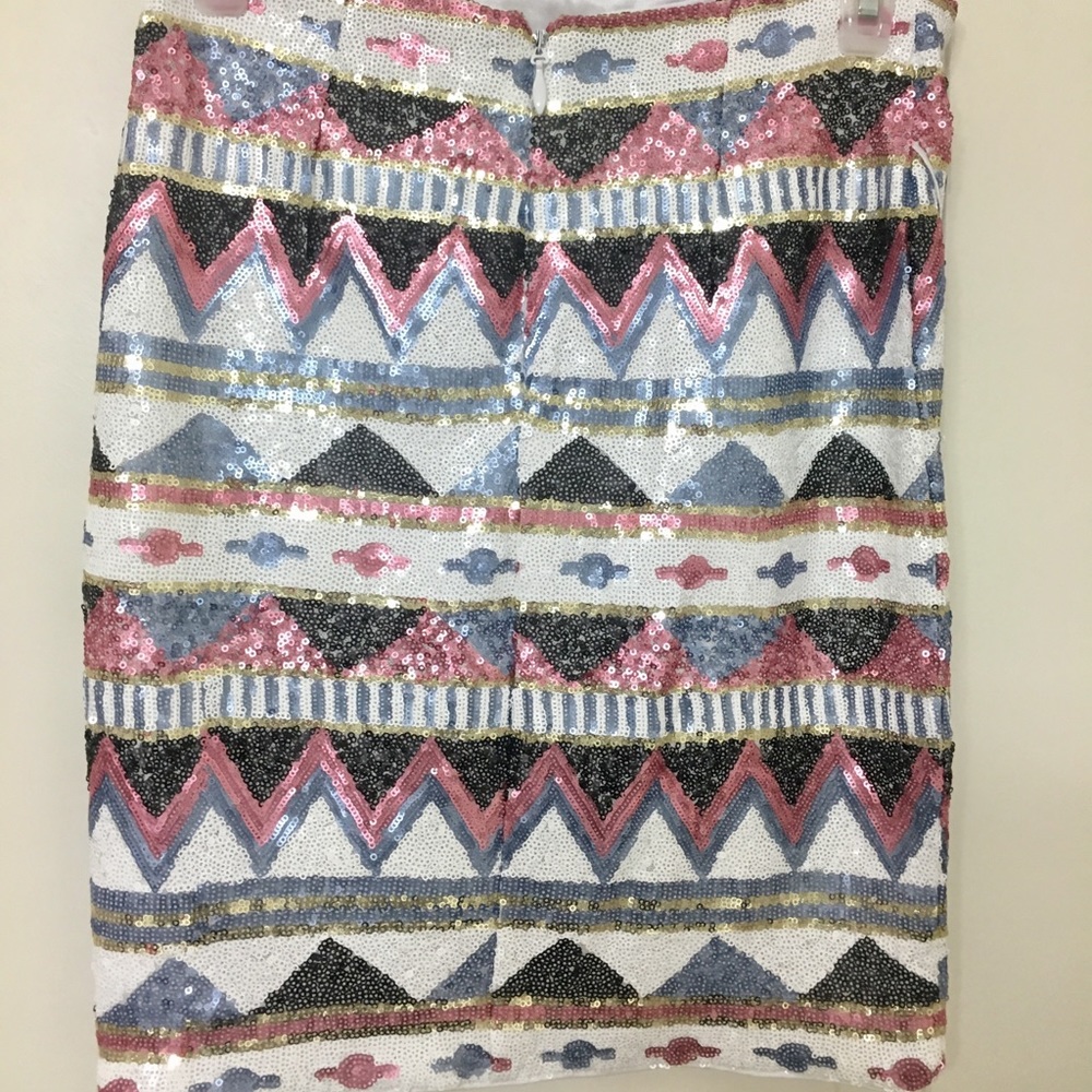 Bebe sequence mini skirt